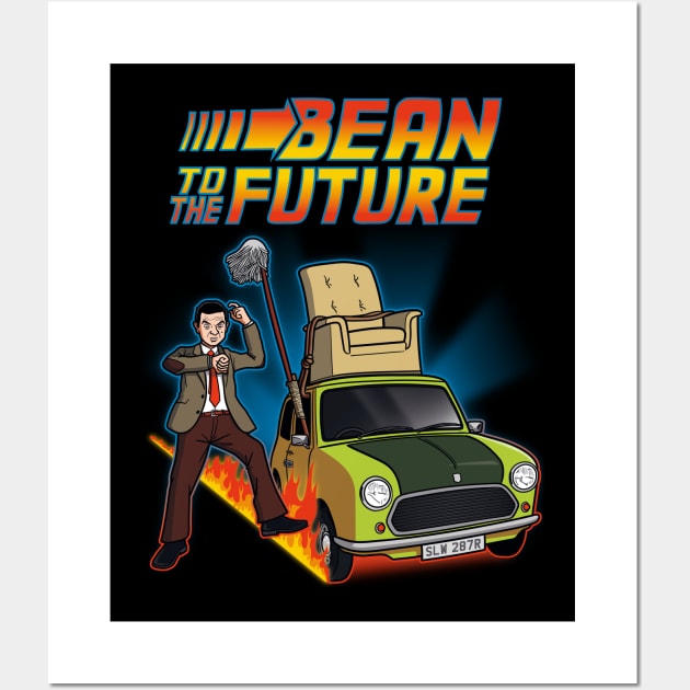 Bean to the Future Wall Art by jasesa